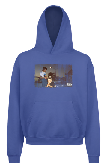 morten - Majic Hoodie Cobalt