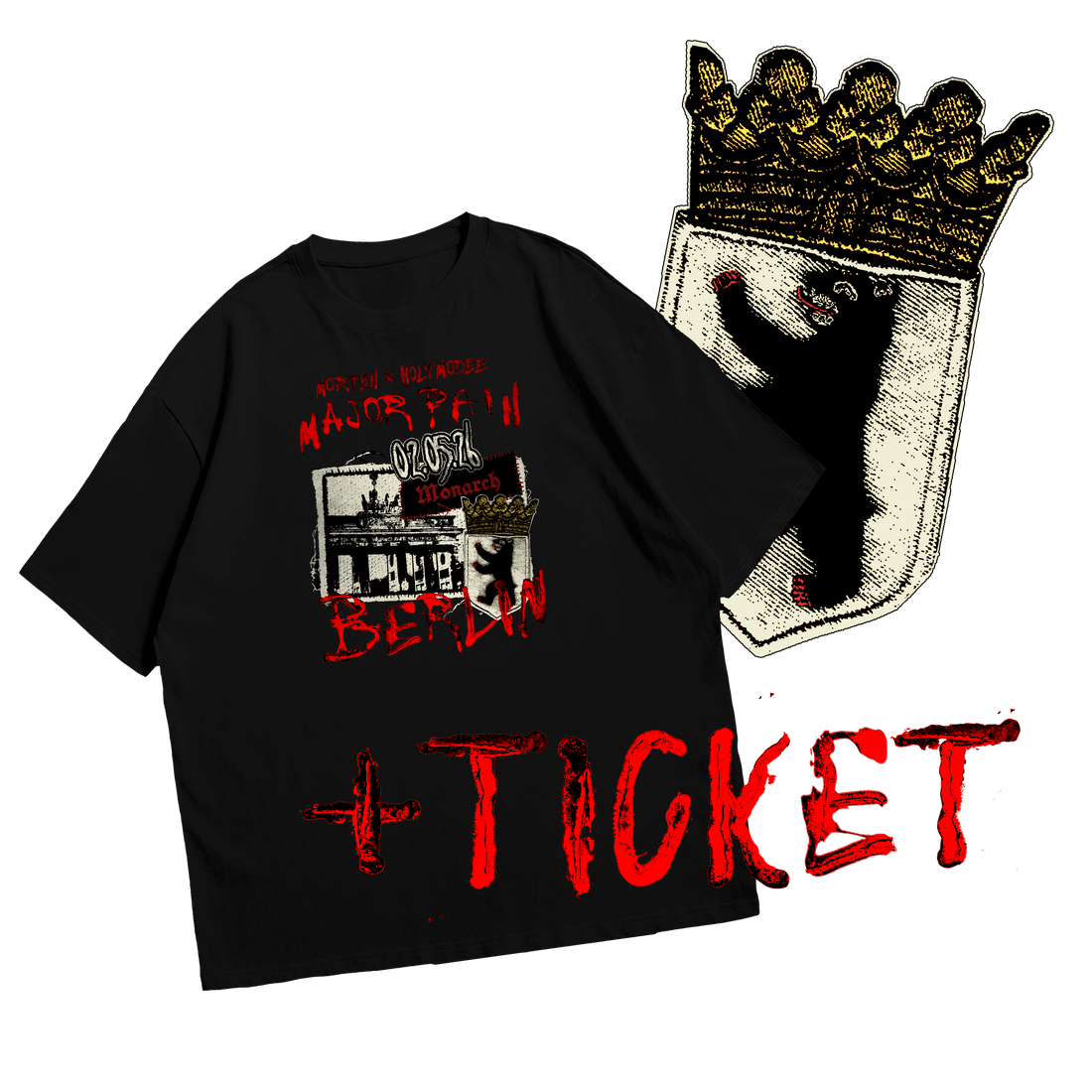 morten & Holy Modee - Major Pain Bundle Tourshit + Ticket Berlin