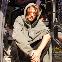 morten - Logo Hoodie Olive