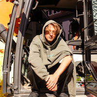 morten - Logo Hoodie Olive