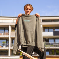 morten - Logo Hoodie Olive