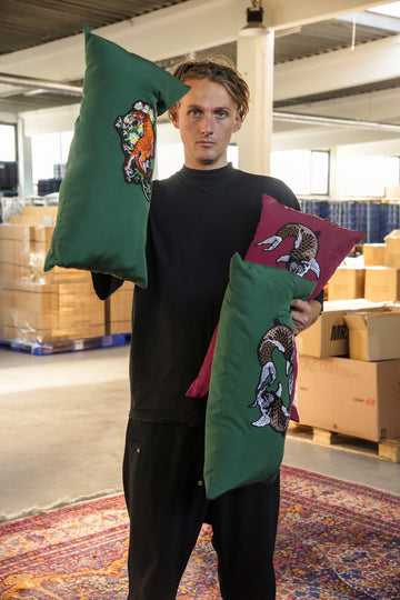 morten - Pillow Green