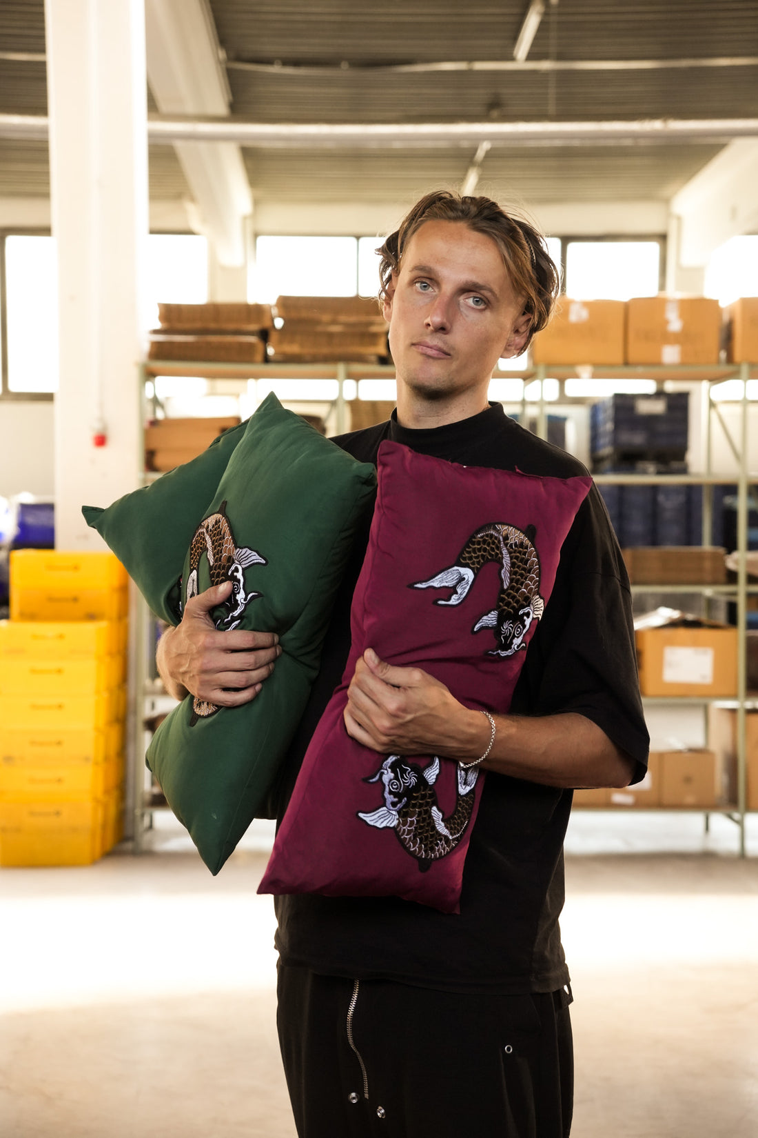 morten - Pillow Green