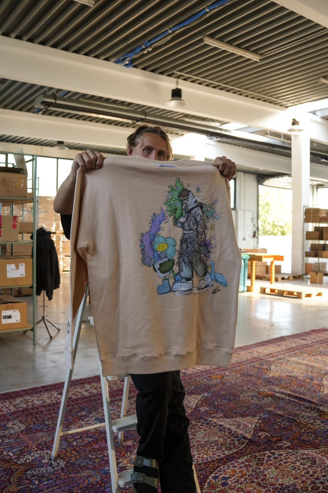 morten - Sweatshirt "ungebügelt"