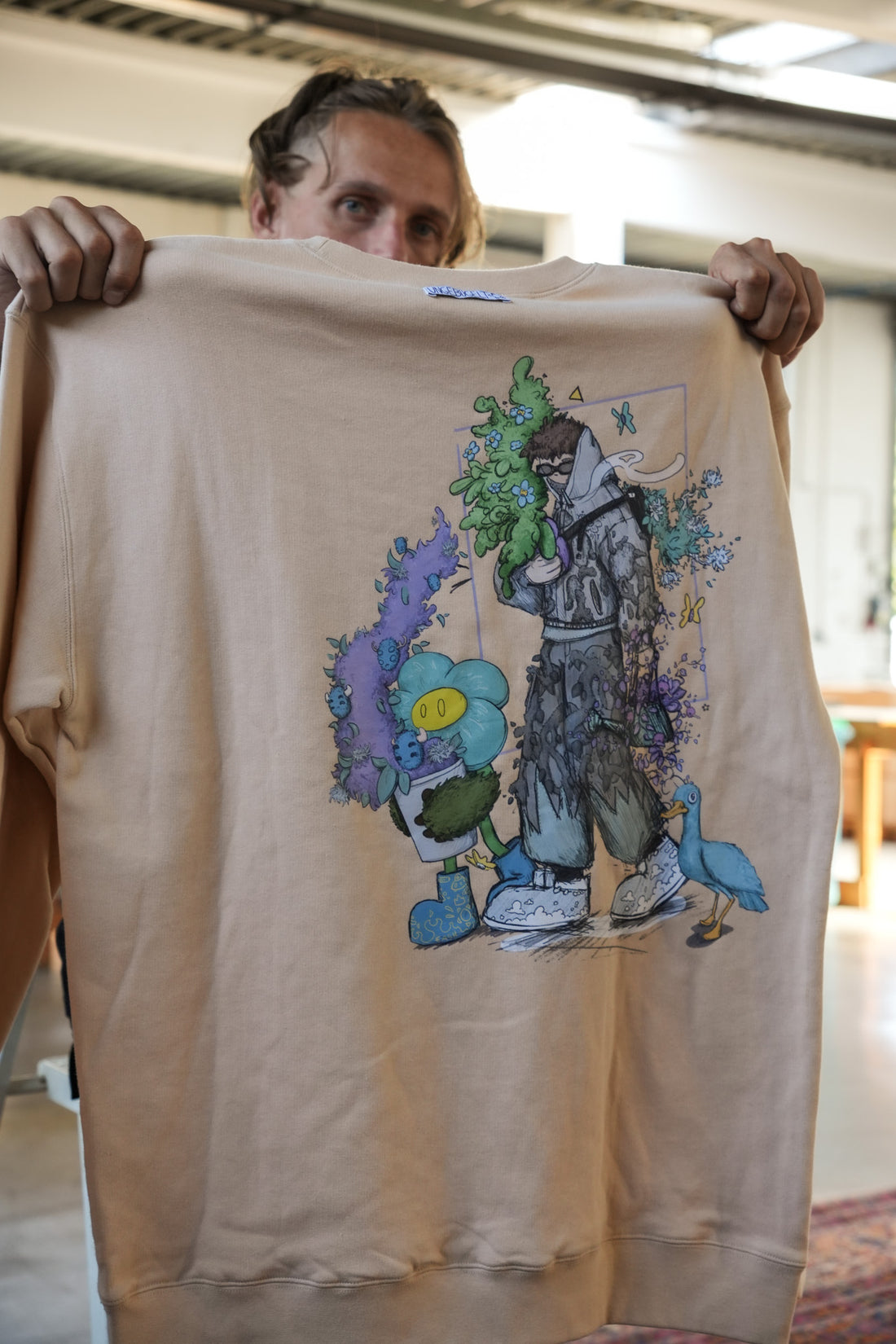 morten - Sweatshirt "ungebügelt"