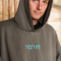 morten - Logo Hoodie Olive