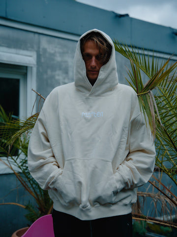 morten - Logo Hoodie Natural