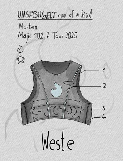 morten x ungebuegelt - Tour Vest