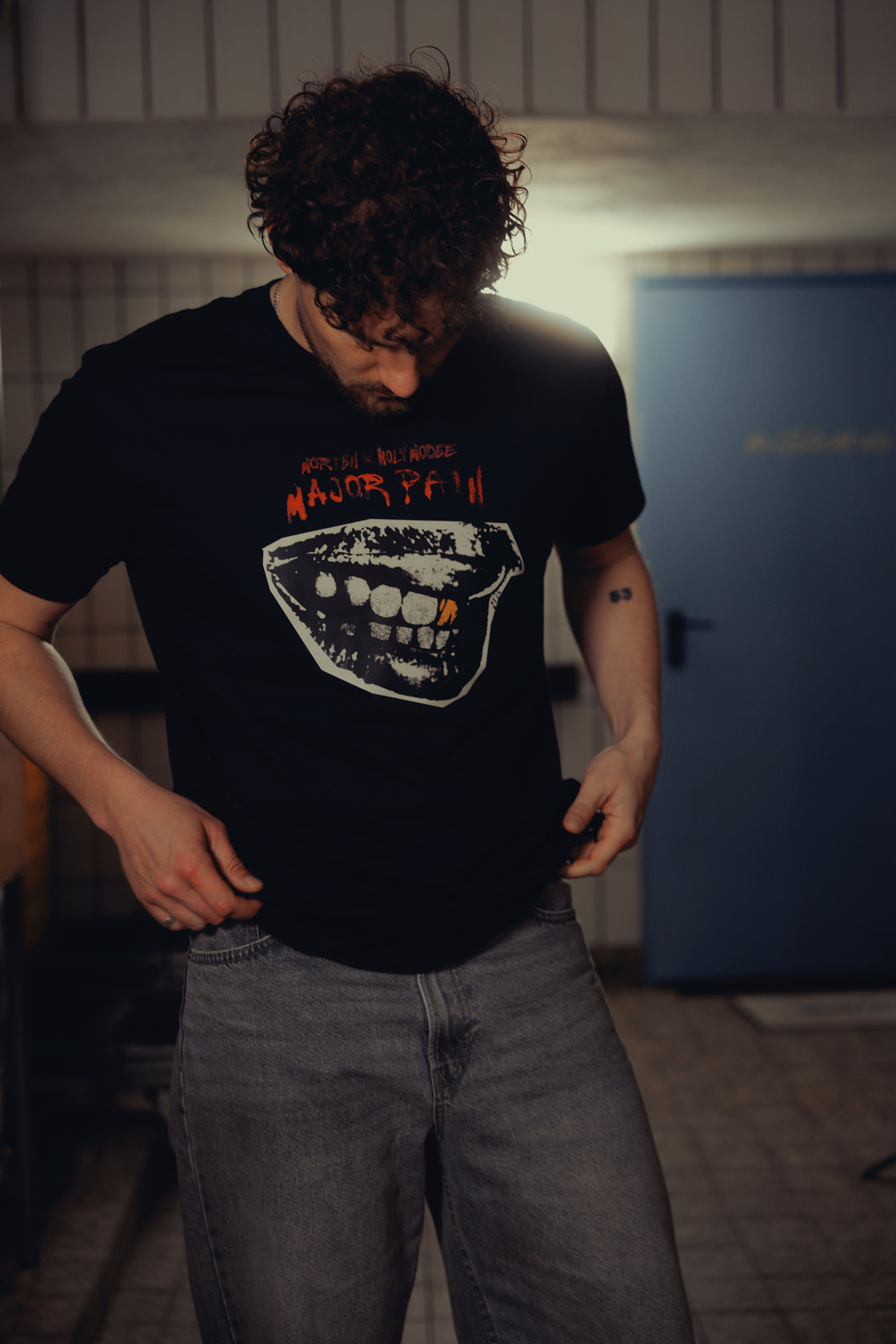 morten & Holy Modee - Major Pain "Smile" Shirt