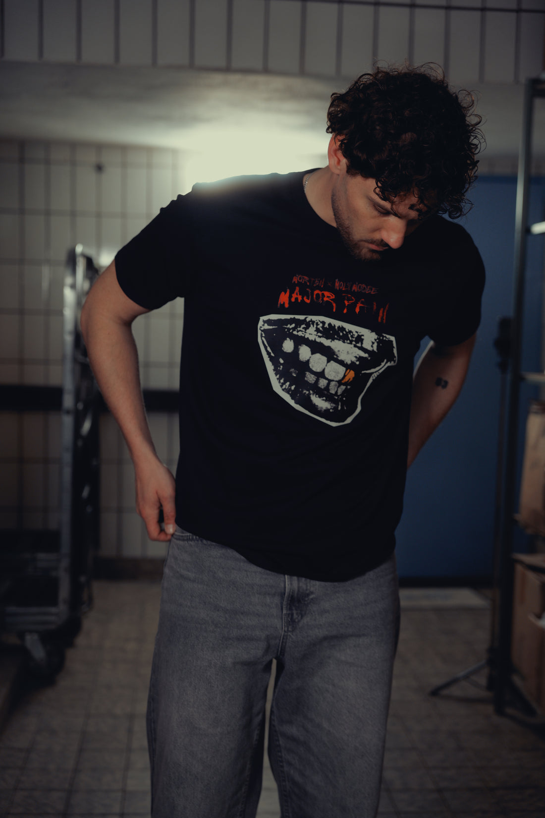 morten & Holy Modee - Major Pain "Smile" Shirt