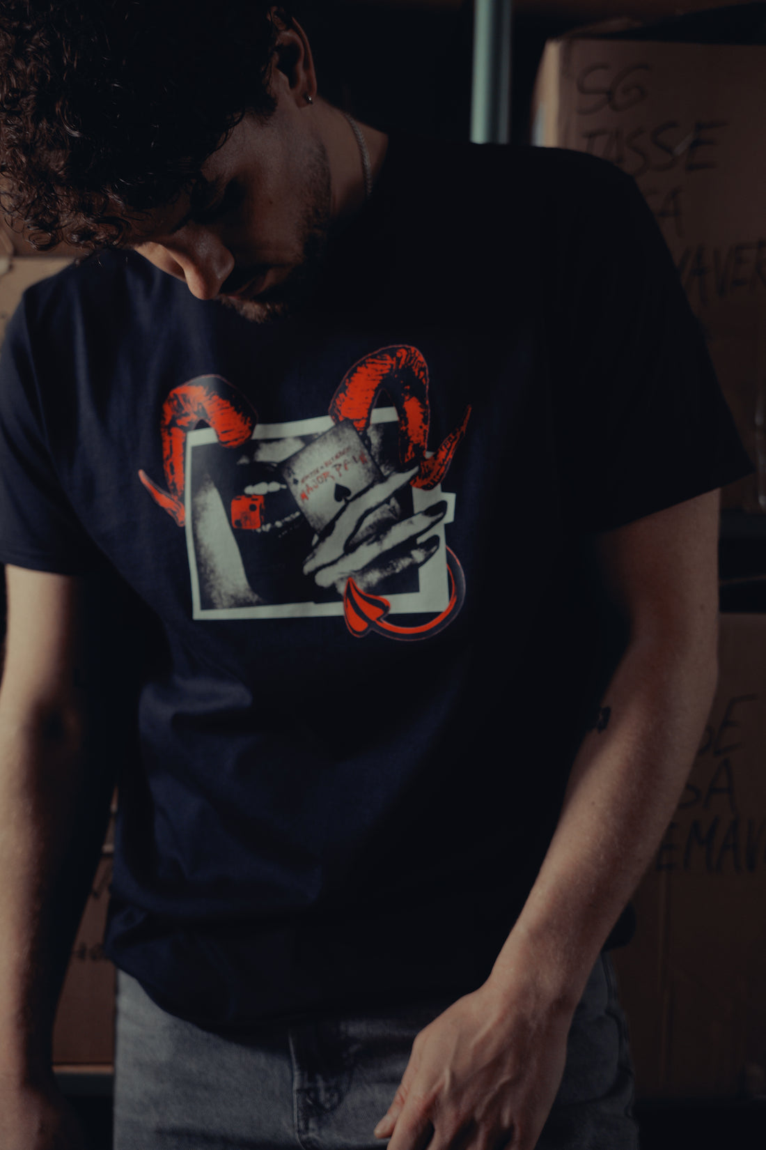 morten & Holy Modee - Major Pain "Card" Shirt