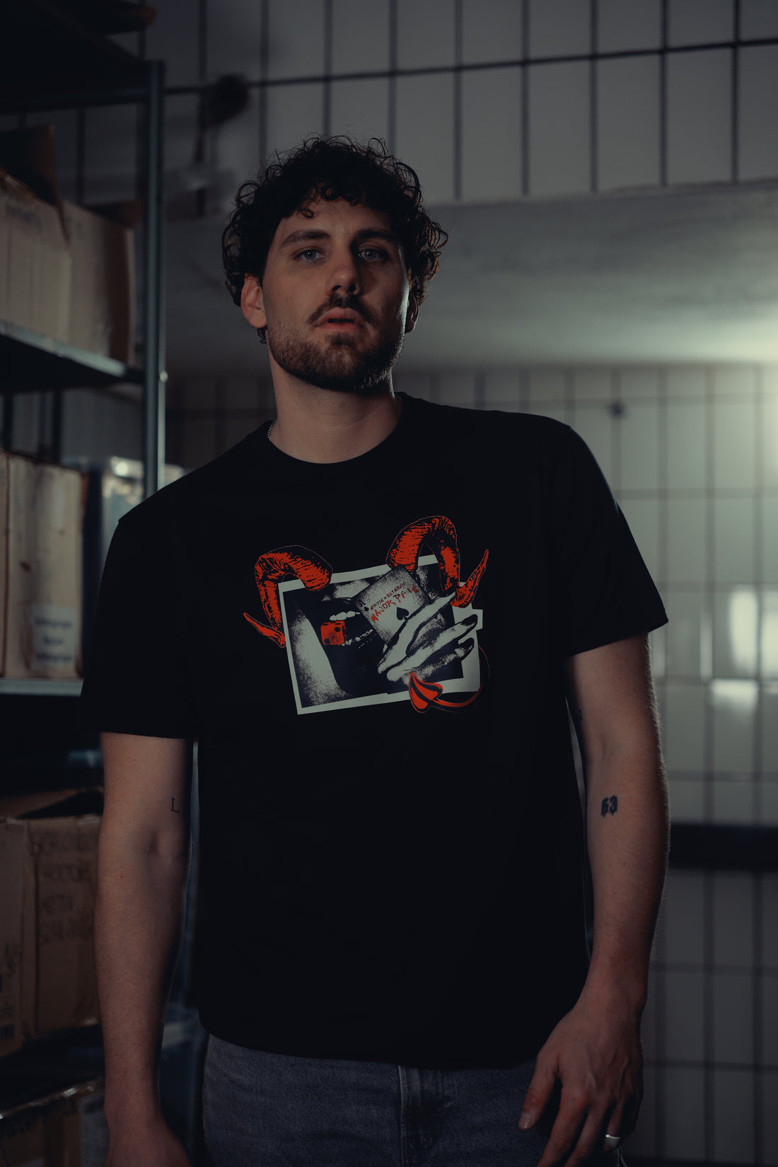 morten & Holy Modee - Major Pain "Card" Shirt