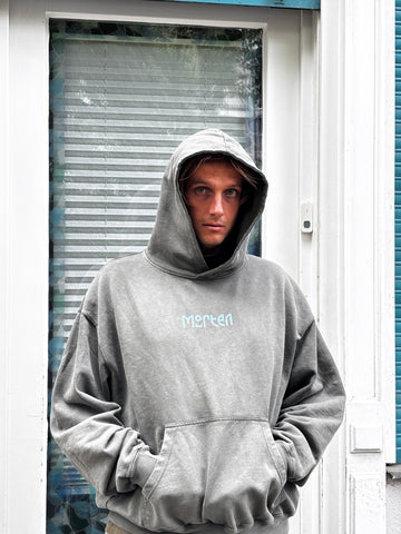 morten - Logo Hoodie Olive