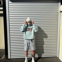 morten - Majic Hoodie Ice Blue
