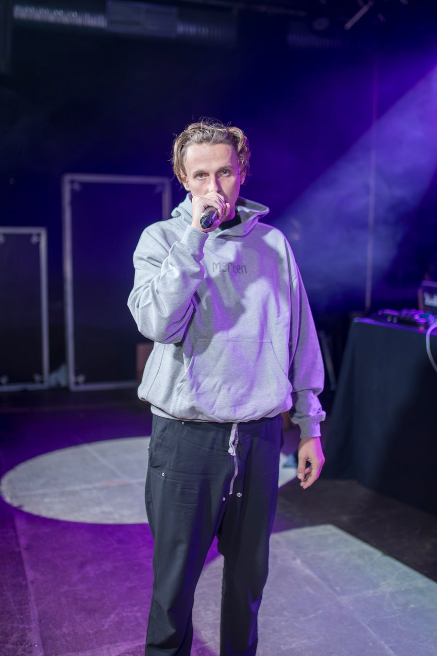 morten - Logo Hoodie Heather
