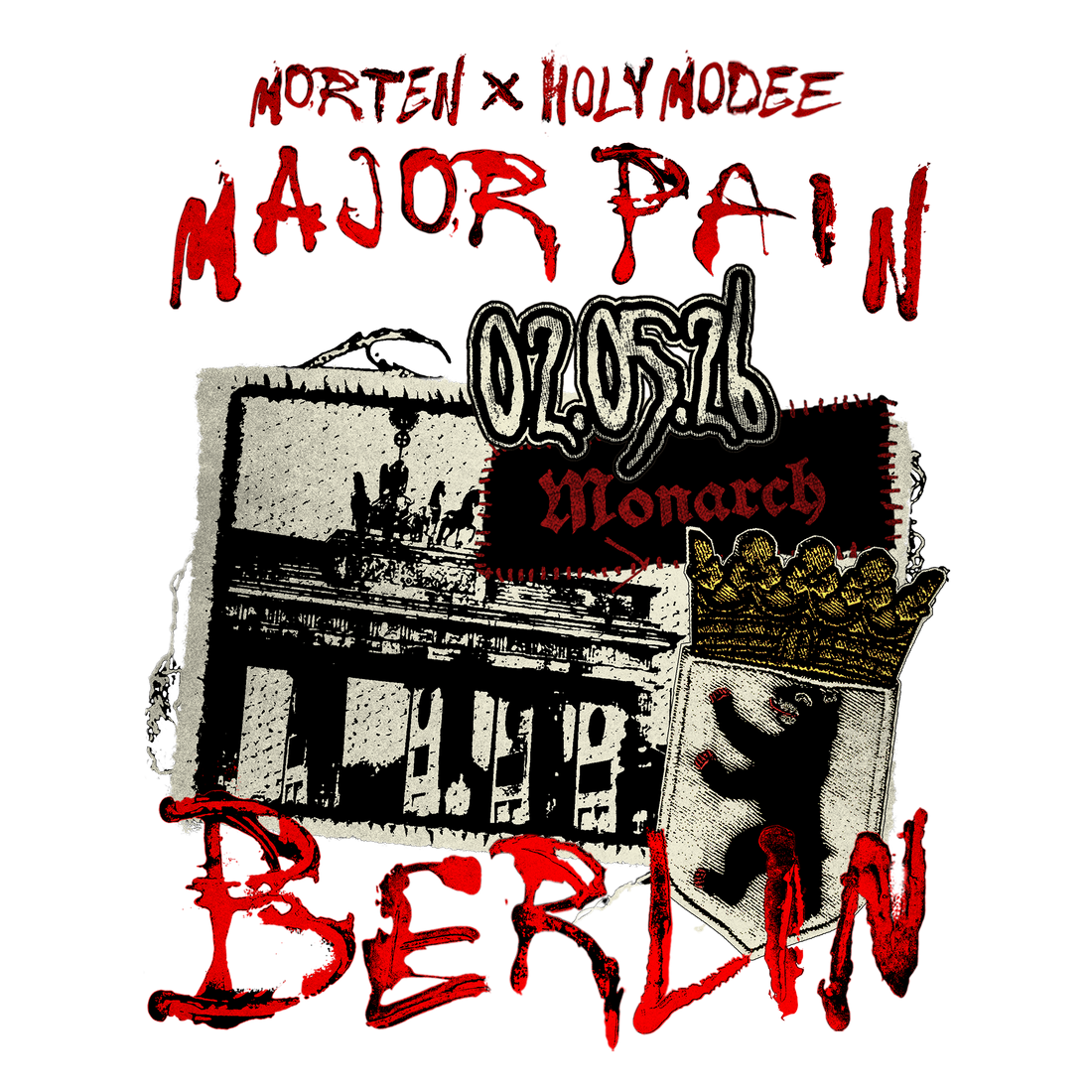 morten & Holy Modee - MAJOR PAIN SHOW Berlin