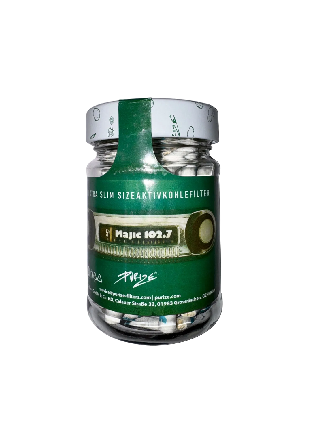 morten x Purize - Majic Aktivkohlefilter Xtra Slim