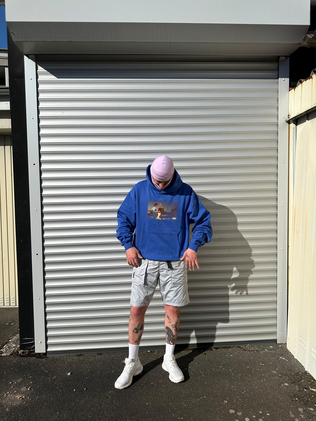 morten - Majic Hoodie Cobalt