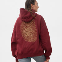 nichtdeintyp Hoodie Syrah