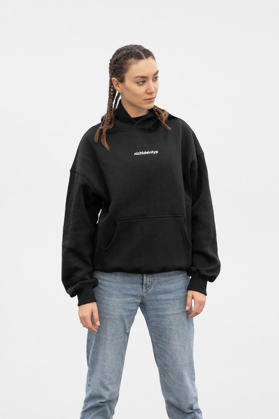 nichtdeintyp Hoodie caviar